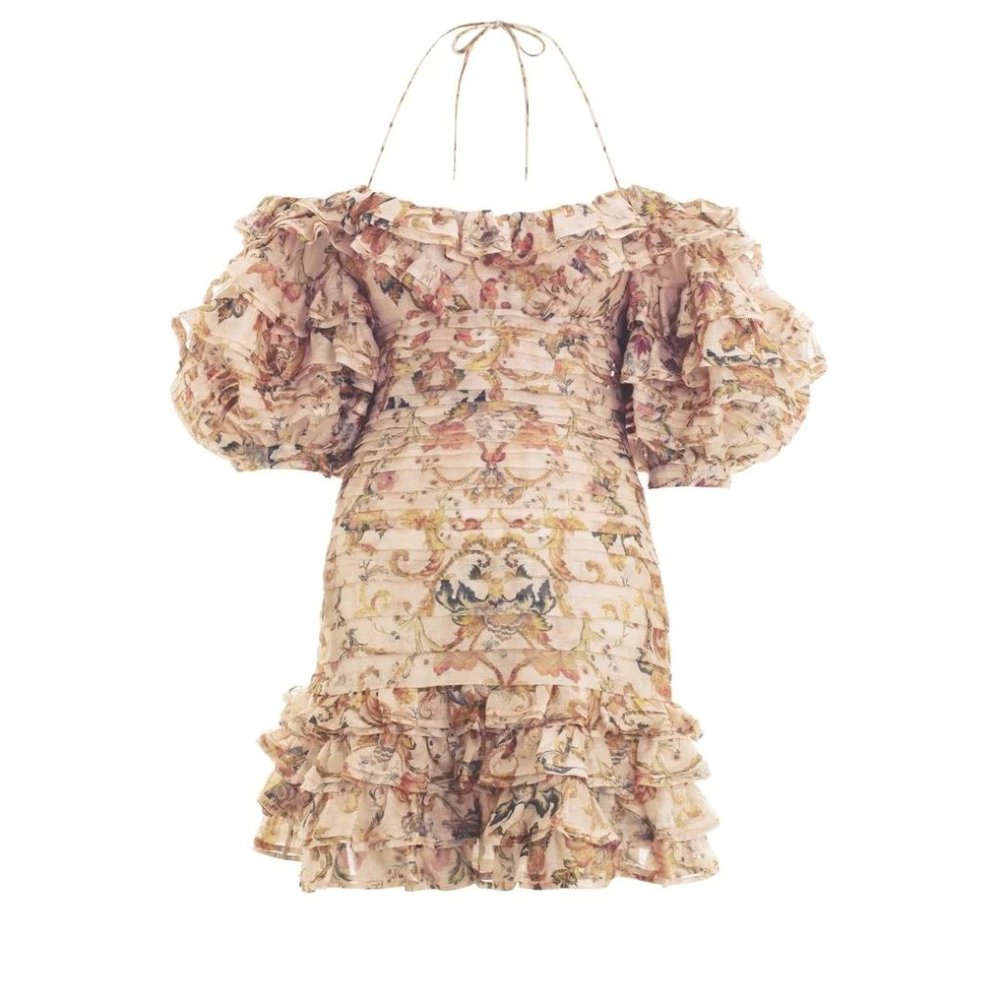 NWT Zimmermann 'Painted Heart Folds'  Dress - Size 0